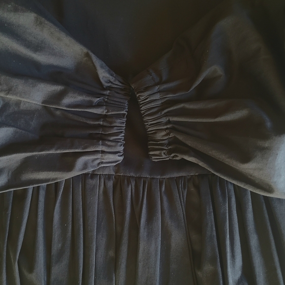 MOLLY GODDARD Runway "Milla" Black Tiered Long Sleeve Midi Dress XS - Picture 11 of 16